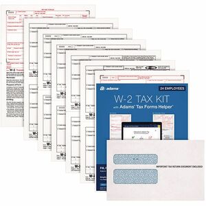 TOPS W2 Laser Forms 6-part Tax Kit - 1 Pack | Harvey Sales