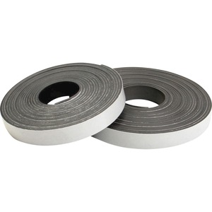 Zeus Magnetic Tape Refill - 15 ft Length x 0.50" Width - 1 / Roll - Black