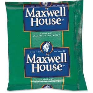 Maxwell House Decaffeinated Coffee Packs Ground - 1.1 oz - 42 / Carton