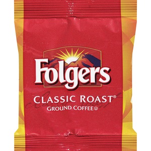 Folgers® Regular Classic Roast - Regular - Medium - 1.5 oz Per Bag - 42 / Carton