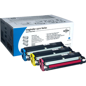 Konica Minolta 4576611 Toner Cartridge - Cyan, Magenta, Yellow