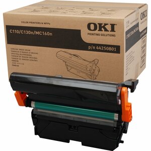 Oki 44250801 LED Imaging Drum - Black, Colour