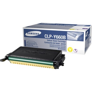 Samsung CLP-Y660B Toner Cartridge - Yellow
