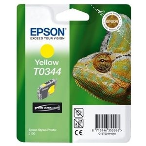 Epson UltraChrome T0344 Ink Cartridge - Yellow