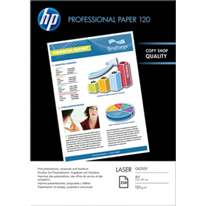 HP Professional CG964A Laser Paper - A4 - 210 mm x 297 mm - Glossy - 250 x Sheet