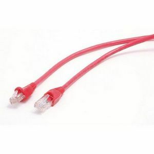 StarTech.com 6 ft Cat5e Red Snagless Crossover RJ45 UTP Cat5e Patch Cable 6ft Patch Cord - 1 x RJ-45 Male Network - 1 x RJ-45 Male Network - Red