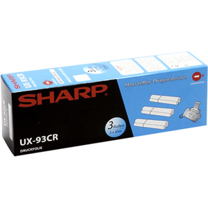 Sharp UX93CR Ribbon - Black