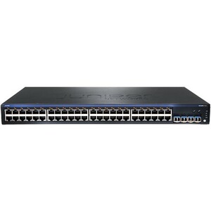 Juniper 48 Ports Manageable 4 X Expansion Slots 10 100 1000base T 4 X Expansion Slot Gigabit Ethernet 4 X Sfp Slots 2 Layer Supported 1u High Rack Mountable Desktoplifetime Limited Warranty Ex220048p4g