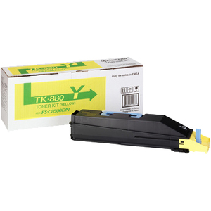 Kyocera Mita TK-880Y Toner Cartridge - Yellow