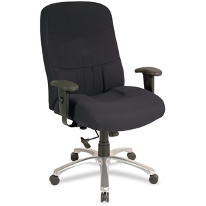Eurotech Excelsior BM9000 Executive Chair - Black Seat Color - 5-star Base - 1 Each