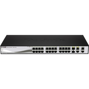 D-Link WebSmart DES-1210-28 Ethernet Switch - 28 Port - 2 Slot