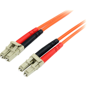 StarTech.com 15m Multimode 62.5/125 Duplex Fiber Patch Cable LC - LC - 2 x LC Male Network - 2 x LC Male Network - Orange