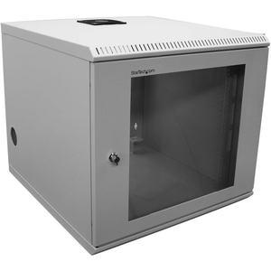 StarTech.com 10U 19inch Wallmounted Server Rack Cabinet - Store your servers network and telecommunications equipment securely in this 10U wall-mountable cabinet - Univ