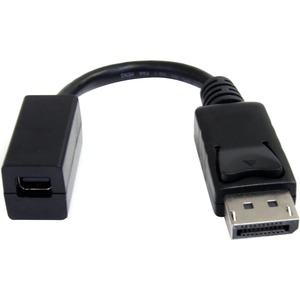 StarTech.com 6in DisplayPort to Mini DisplayPort Video Cable Adapter - M/F - DisplayPort Male Digital A / V