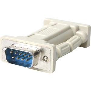 StarTech.com DB9 RS232 Serial Null Modem Adapter - M/F