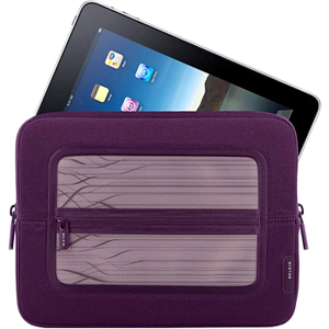 Belkin F8N275CW128 Carrying Case Sleeve for iPad - Violet, Plum