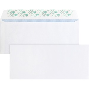 Business Source Regular Tint Peel/Seal Envelopes - Business - #10 - 9 1/2" Width x 4 1/8" Length - 24 lb - Peel & Seal - Wove - 500 / Box - White