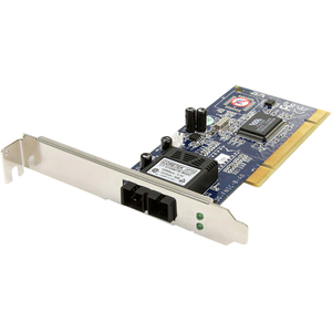 StarTech.com 100 Mbps Full/Low Profile MM SC Fiber PCI NIC Card - PCI-X - 1 x SC Network - 100Base-FX - Internal - Low-profile