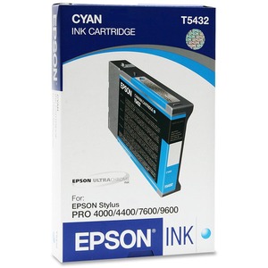 Epson UltraChrome T5432 Ink Cartridge - Cyan