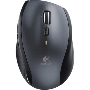 Logitech M705 Mouse - Laser Wireless - Silver