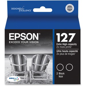 Epson DURABrite T127120-D2 Original Ink Cartridge - Inkjet - Black