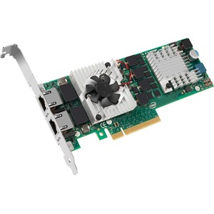 Intel Pci Express X8 2 Port 10gbase T Internal Full Height Low Profile Retail E10g42bt