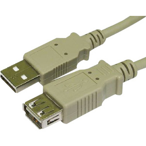 2m USB 2.0 Extension Cable A-A M-F