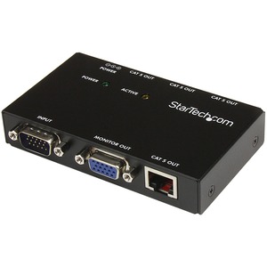 StarTech.com 4 Port VGA Video Extender over Cat 5 - 1 x 1