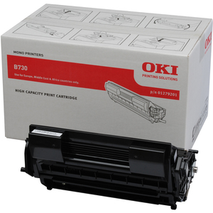 Oki 01279201 Toner Cartridge - Black