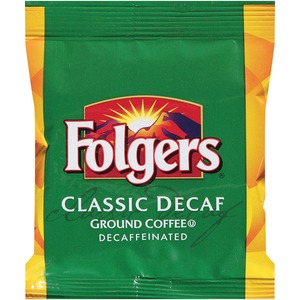 Folgers® Decaffeinated Classic Roast Coffee - 1.5 oz - 42 / Carton