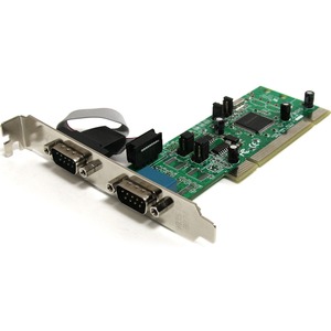 Startech 2 X 9 Pin Db 9 Male Rs 422 485 Serial Universal Pci Pci2s4851050