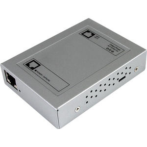 StarTech.com 10/100 PoE Power over Ethernet Splitter 5V/12V - Silver