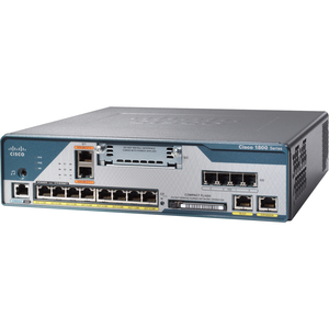 Cisco 18 Ports Management Port Poe Ports 2 Slots Fast Ethernet 1 5u Desktop Rack Mountable Wall Mountable C1861esrstfk9