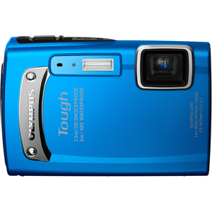 Olympus Tough TG-310 14 Megapixel Compact Camera - 5 mm-18.20 mm - Blue