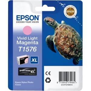 Epson UltraChrome K3 T1576 Ink Cartridge - Light Magenta