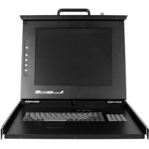 StarTech.com 1U 17 Rackmount LCD Console w/16 Port KVM Switch - Built-in KVM Switch - 16 Computers - 17 Active Matrix TFT LCD - 16 x HD-15 Keyboard/Mouse/Video, 1