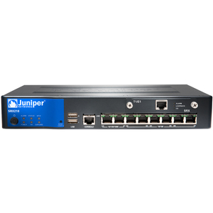 Juniper 8 Ports Management Port 2 Slots Gigabit Ethernet 1u Rack Mountable Srx210he