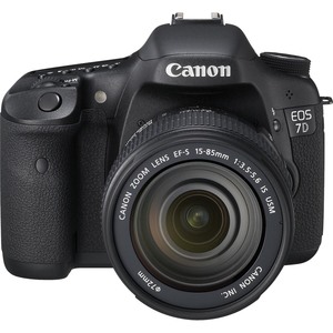 Canon EOS 7D 18 Megapixel Compact Camera Body with Lens Kit - 70 mm-300 mm - Black