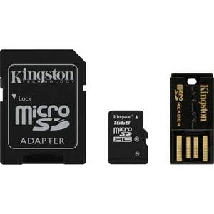 Kingston MBLY10G2/16GB 16 GB microSDHC - Class 10 - 10 MB/s Write - 1 Card