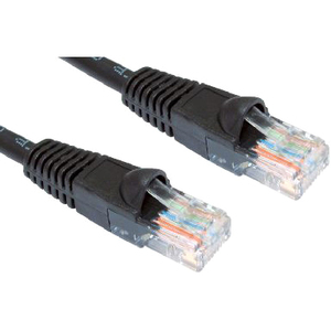 Cat 6 Network Cable  2 m - Black LSZH
