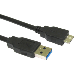 Cables Direct USB3-MICROB USB Data Transfer Cable - 2 m - Shielding