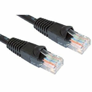 Cat 6 Network Cable - 10 m - Black LSZH