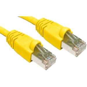Cables Direct B6ST-710Y 10 m Category 6 Network Cable for Network Device  Yellow