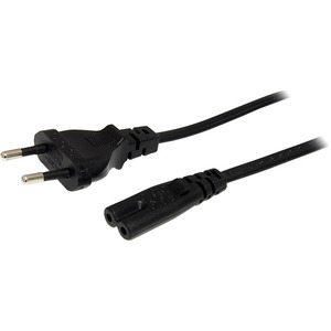 StarTech.com 2m Standard Laptop Power Cord - EU to C7 - 220V AC2m