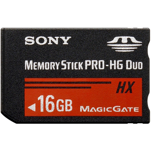 Sony MSHX16B 16 GB Memory Stick PRO-HG Duo - 30 MB/s Read - 20 MB/s Write - 1 Card