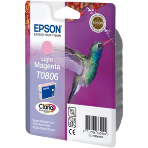 Epson Claria T0806 Ink Cartridge - Light Magenta