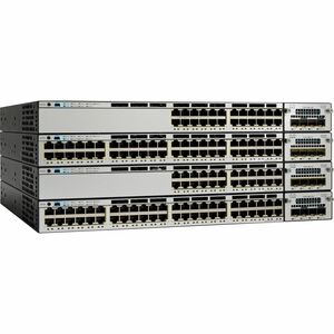 Cisco Catalyst WS-C3750X-24S-E Manageable Layer 3 Switch