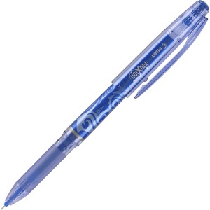 Pilot FriXion Point Erasable Gel Pen - Extra Fine Pen Point - 0.5 mm Pen Point Size - Needle Pen Point Style - Blue Gel-based Ink - Blue Barrel - 1 Dozen