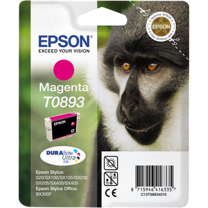 Epson DURABrite Ultra T0893 Ink Cartridge - Magenta