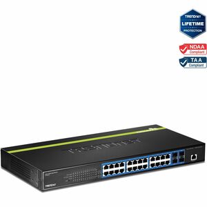 TRENDnet TL2-G244 24 Ports Manageable Ethernet Switch